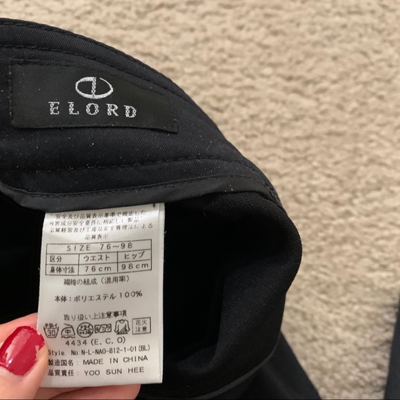 Elord dark navy trouser - Picture 2 of 2